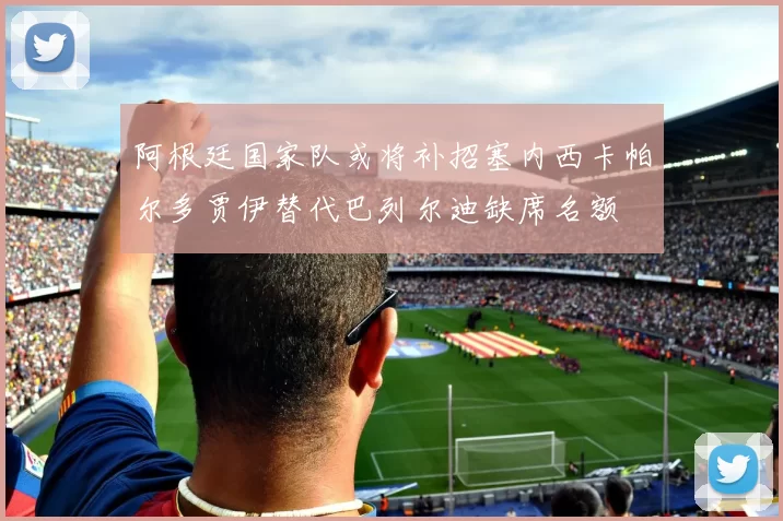 阿根廷国家队或将补招塞内西卡帕尔多贾伊替代巴列尔迪缺席名额